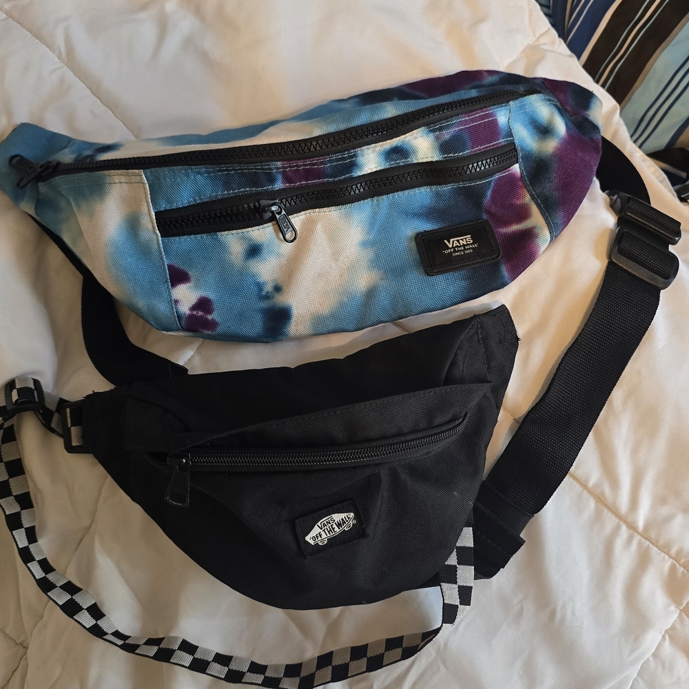 Vans Tie-Dye Blue & Purple Waist Bag